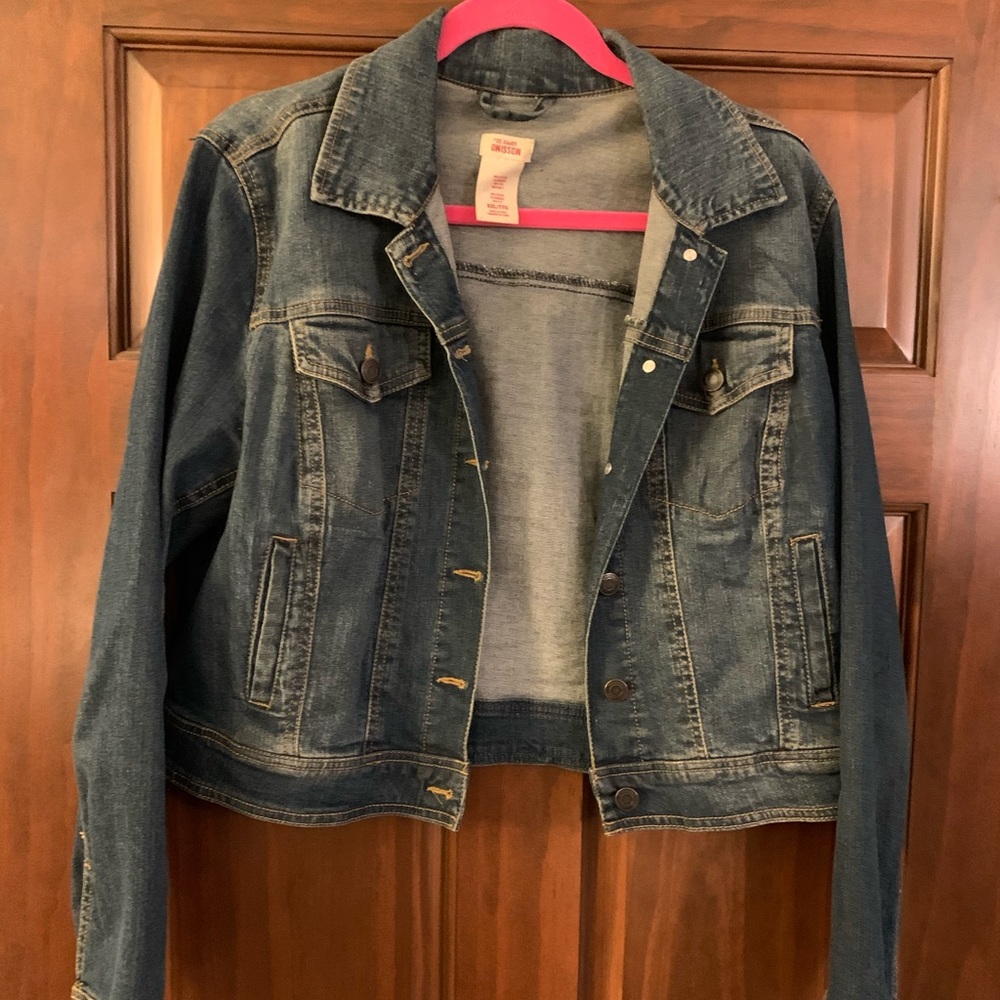 MOSSIMO CROPPED JEAN JACKET